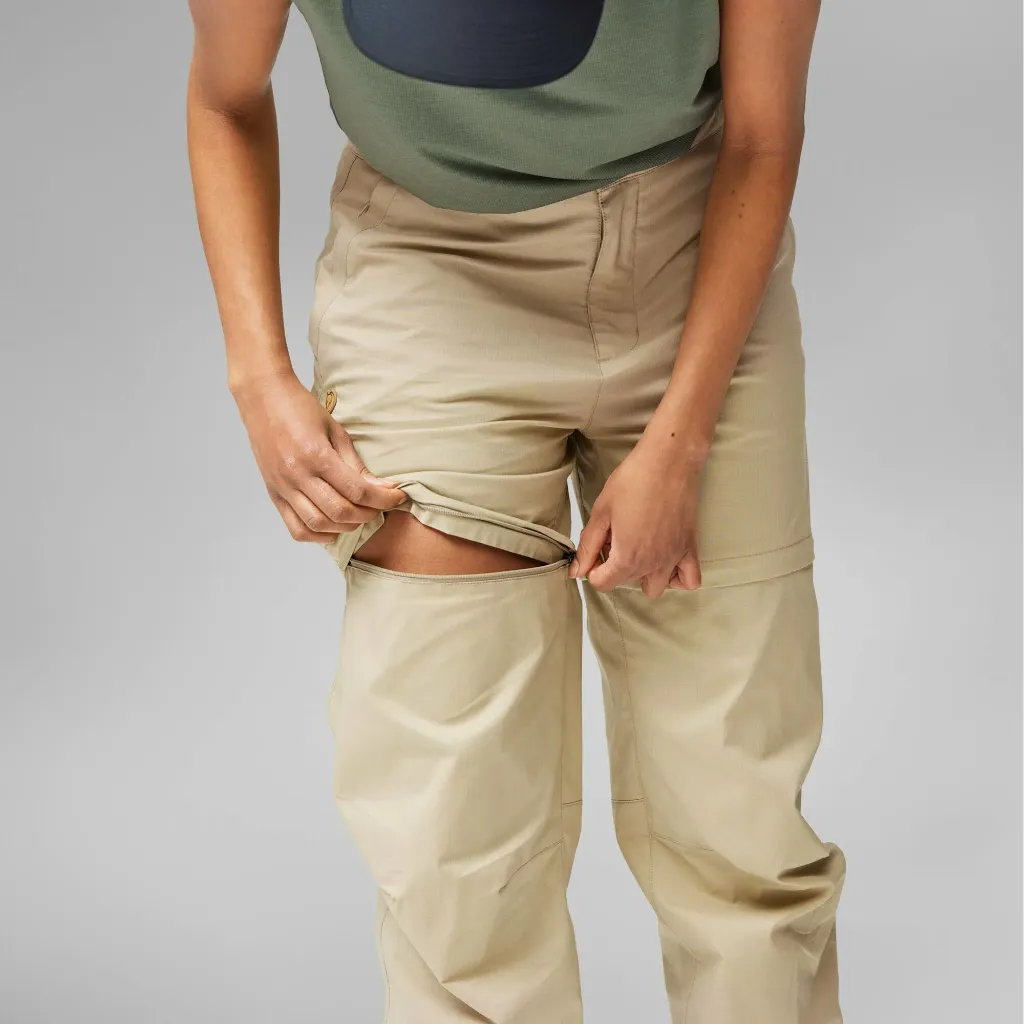 Abisko Hike Zip-off Trs W Fossil7.webp