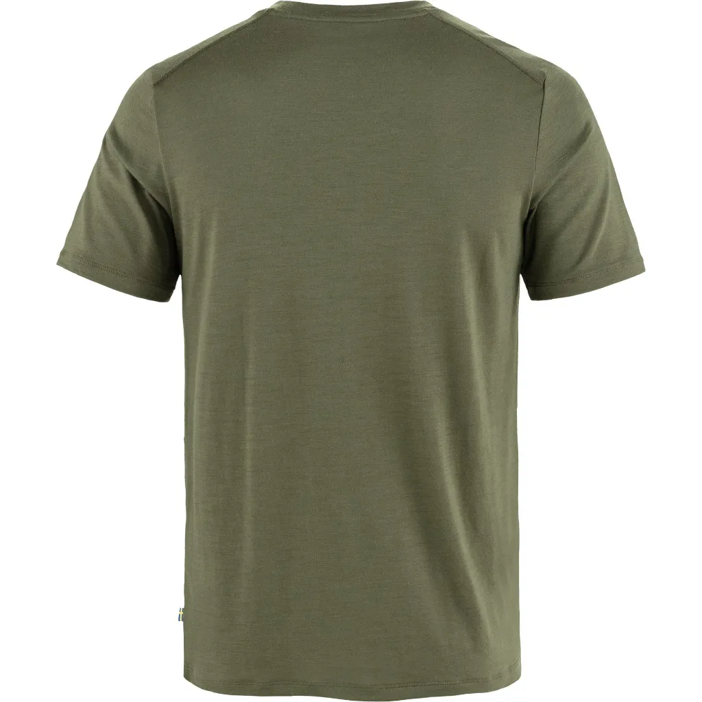 Abisko Wool Classic SS M laurel green2.webp