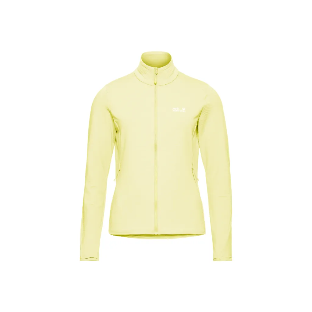 Jack_Wolfskin_Trui_LITESTRIDE_FZ_W_yellow_Wandl_4.webp
