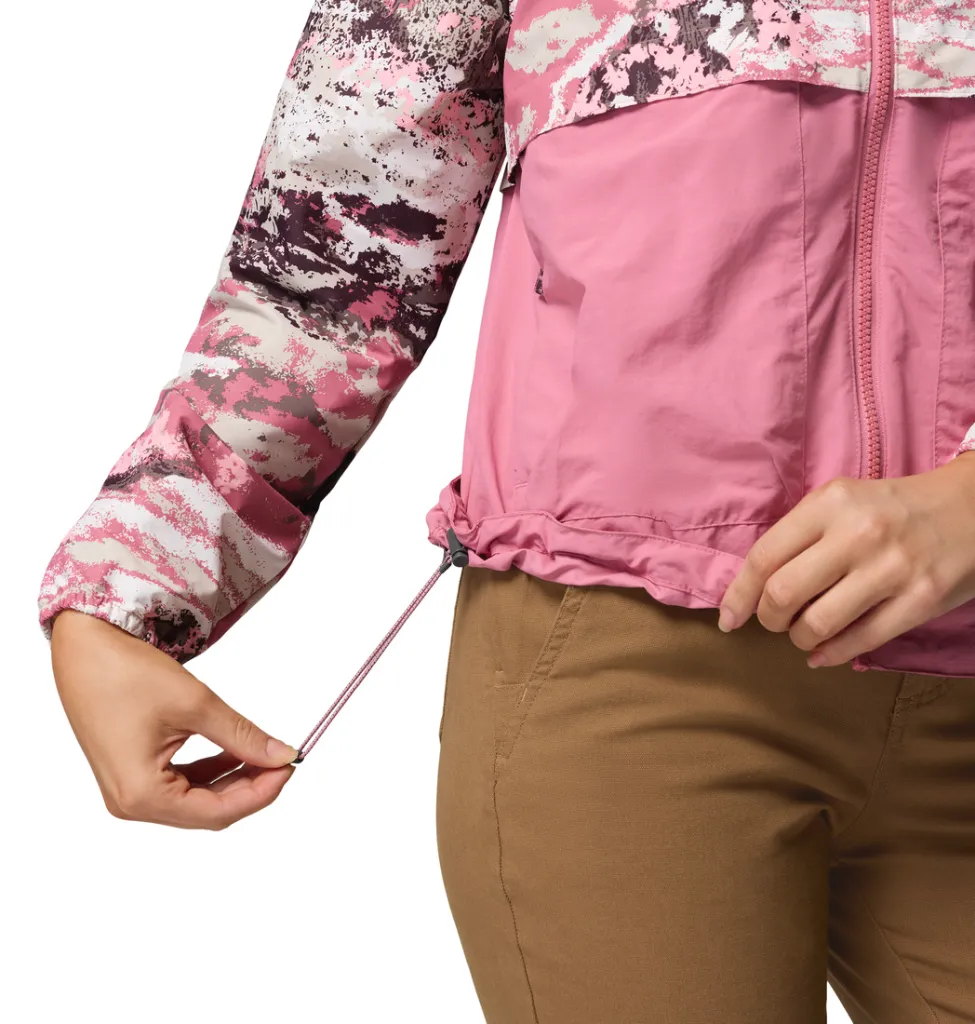Spire Valley Printed Windbreaker Rosette2.webp