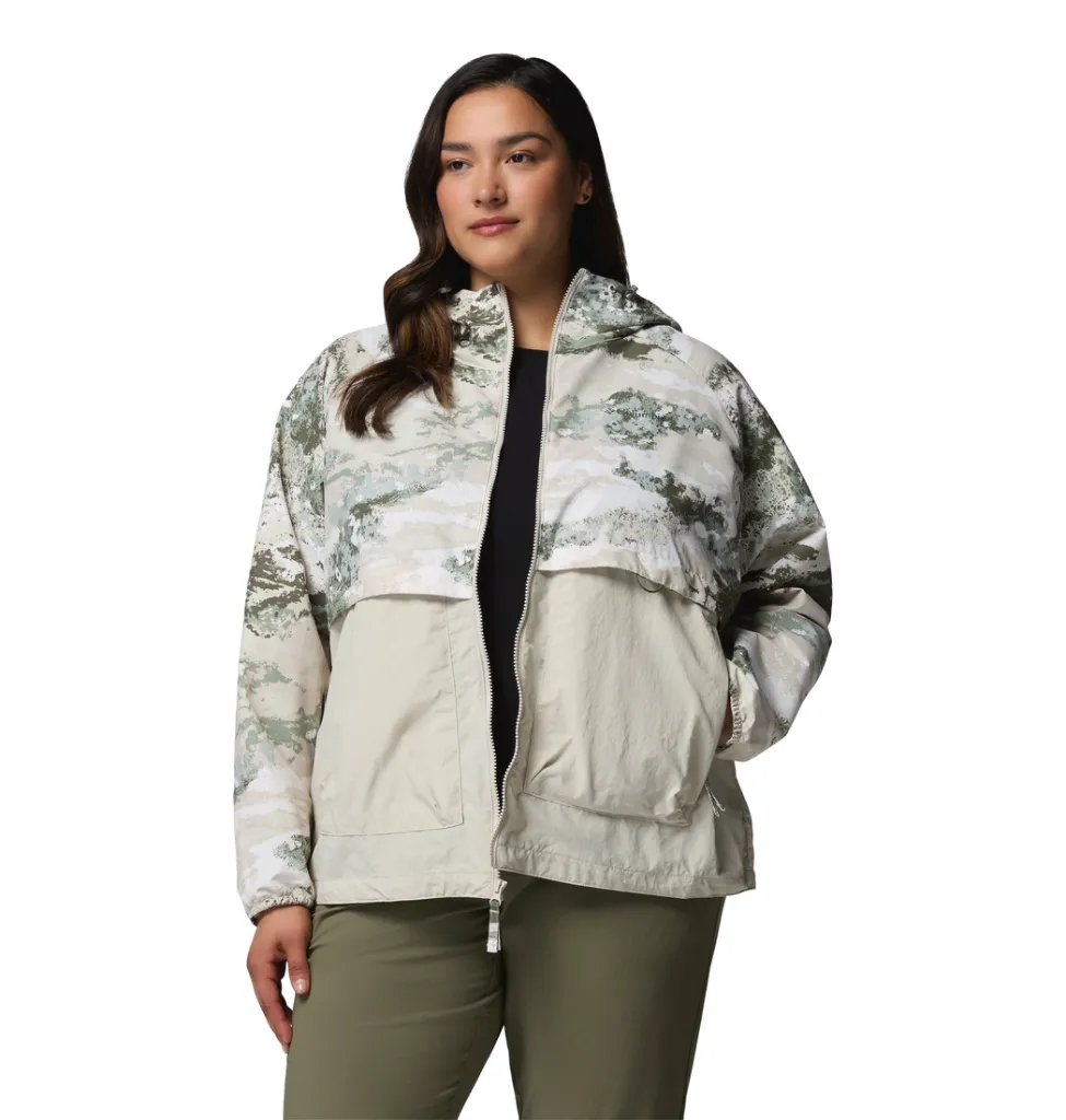 Spire Valley Printed Windbreaker safari Fieldaze6.webp
