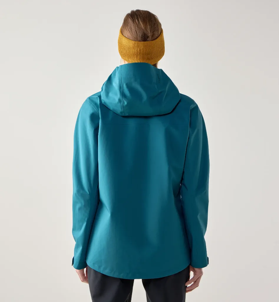 Front Proof II Jacket Women Deep Teal 5U9 ( )2.webp