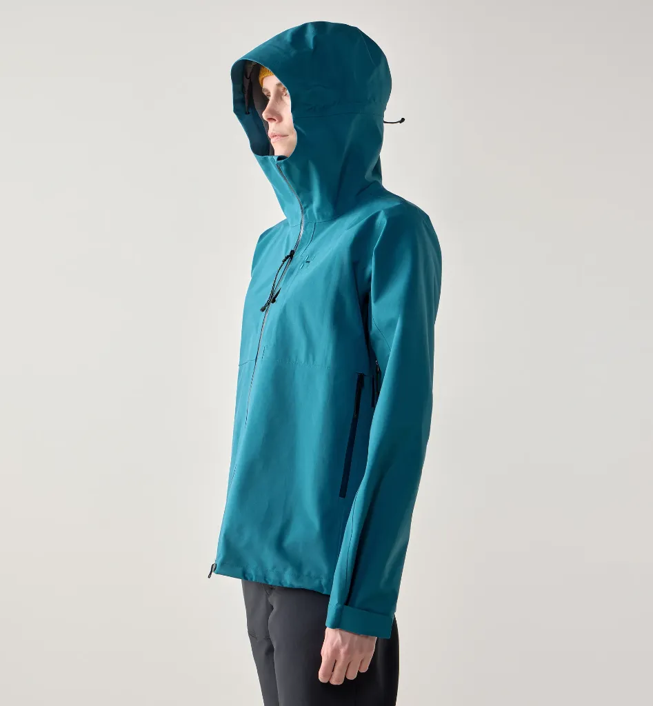 Front Proof II Jacket Women Deep Teal 5U9 ( )3.webp