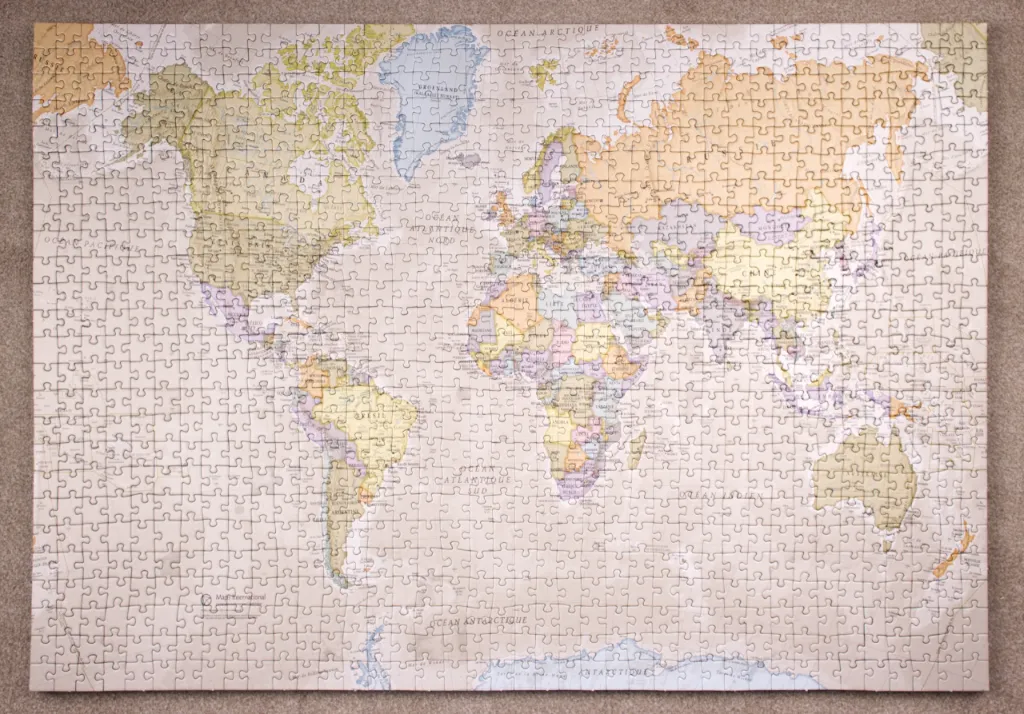 Wereld puzzel Klassiek 1000 stukjes2.webp