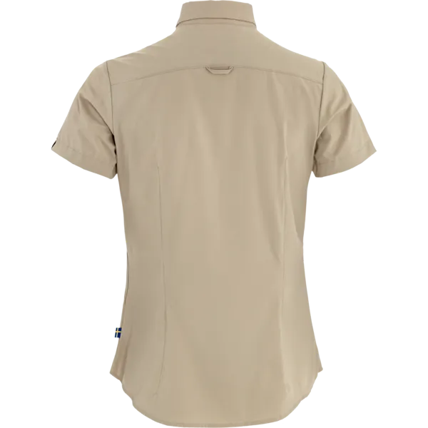 Blouse High Coast Lite Shirt SS W fossil2.webp