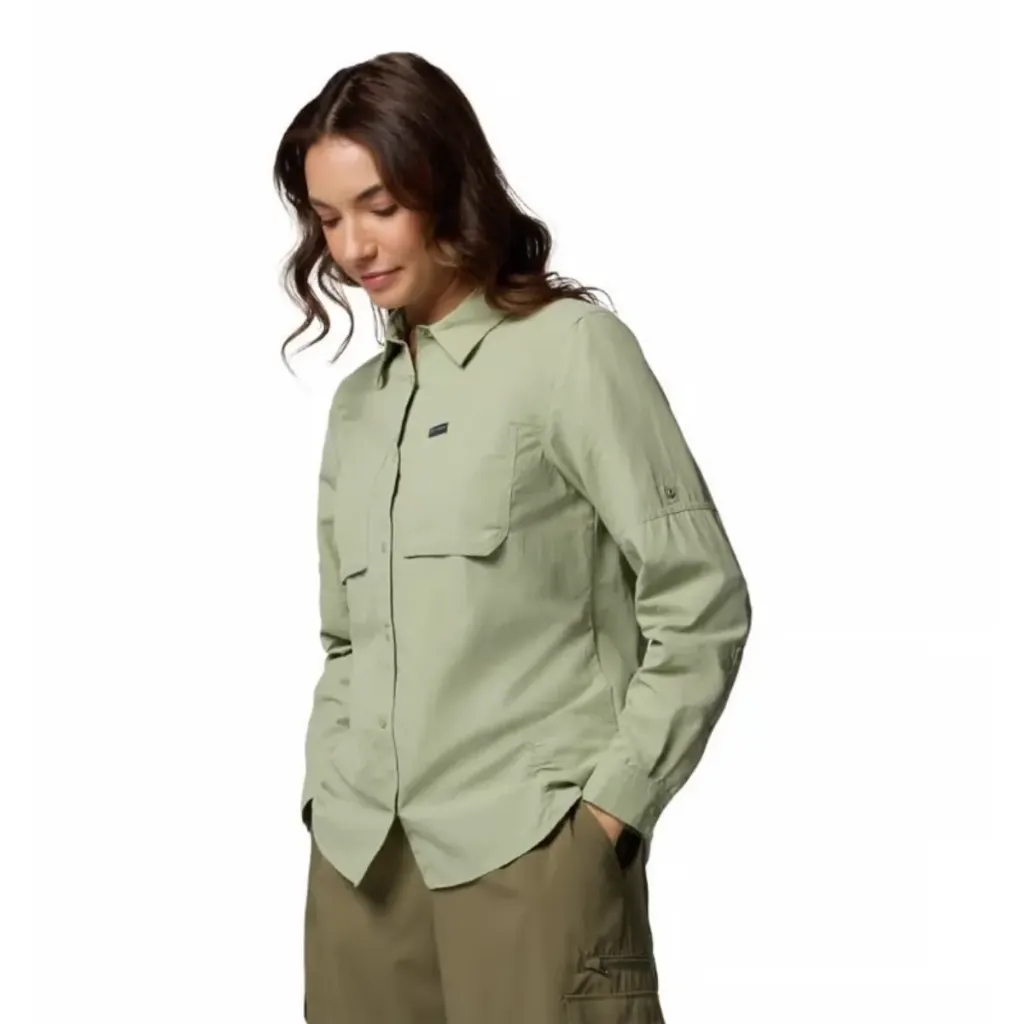 [000219-SAF-S] Columbia Hemd Skien Valley Long Sleeve Shirt (S, Safari)