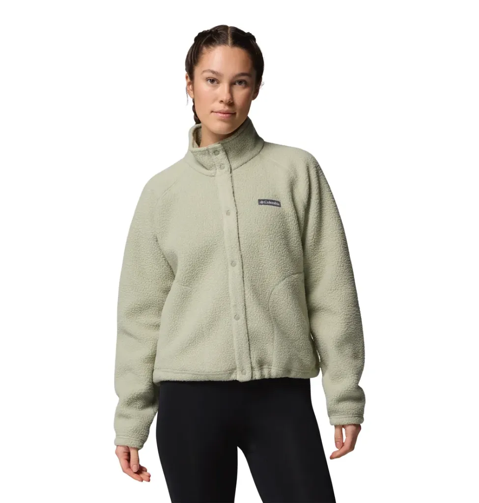 [000224-SAF-S] Columbia Fleece Jasper Ridge Pebbled Fleece Full Snap (S)
