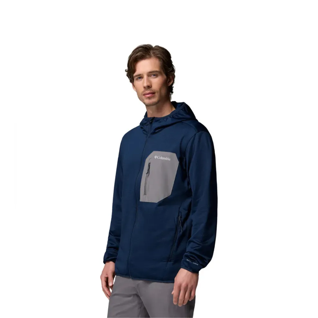 [000230-COL-M] Columbia M Fleece Tall Heights Hdd Grid FZ (M)