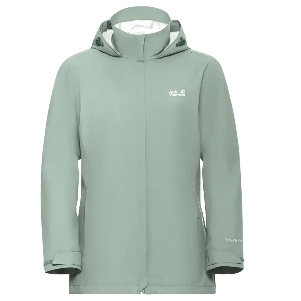 [000238-GRE-S] Jack Wolfskin Jas TRAILTIME 2L JKT W (XS, green zinnia)