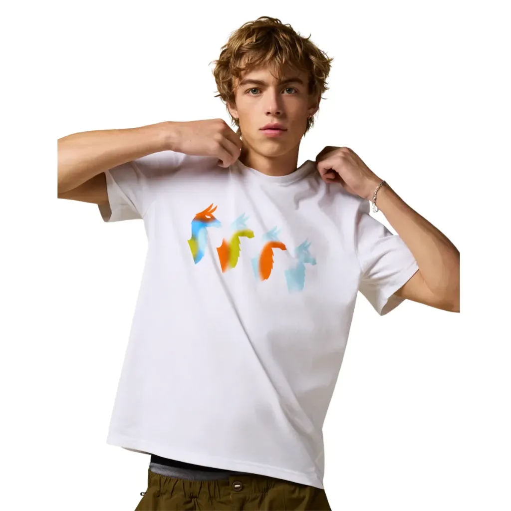 [000007-WHI-S] Cotopaxi M T-shirt Cuatro Bitmap (S)