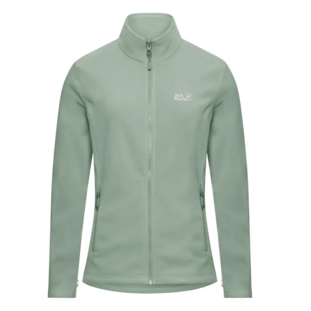 [000245-GRE-S] Jack Wolfskin Trui TAUNUS 100 FZ W (S, green zinnia)