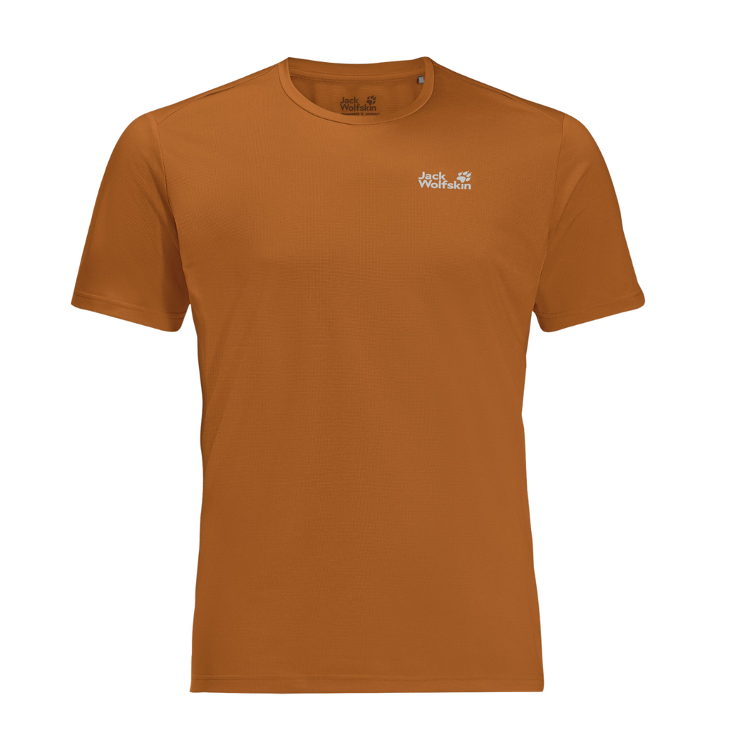 [000258-AUT-L] Jack Wolfskin M T-shirt DELGAMI S/S M (L, autumn leaves)