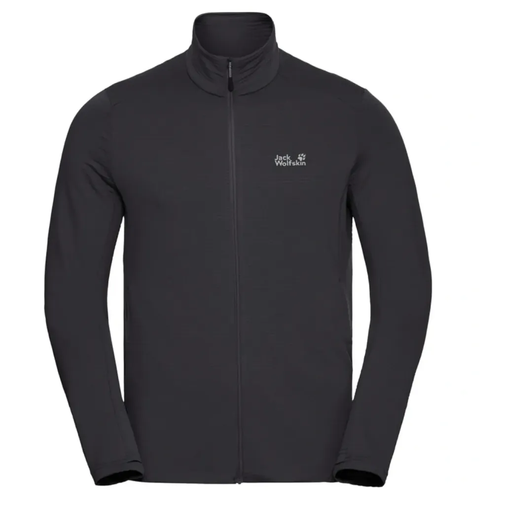 [000264-BLA-S] Jack Wolfskin Trui LITESTRIDE FZ M (S, black)