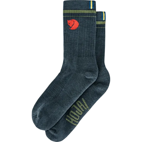 [000429-NAV-M] Fjällräven Kous Hoja Socks (Navy 560, M)
