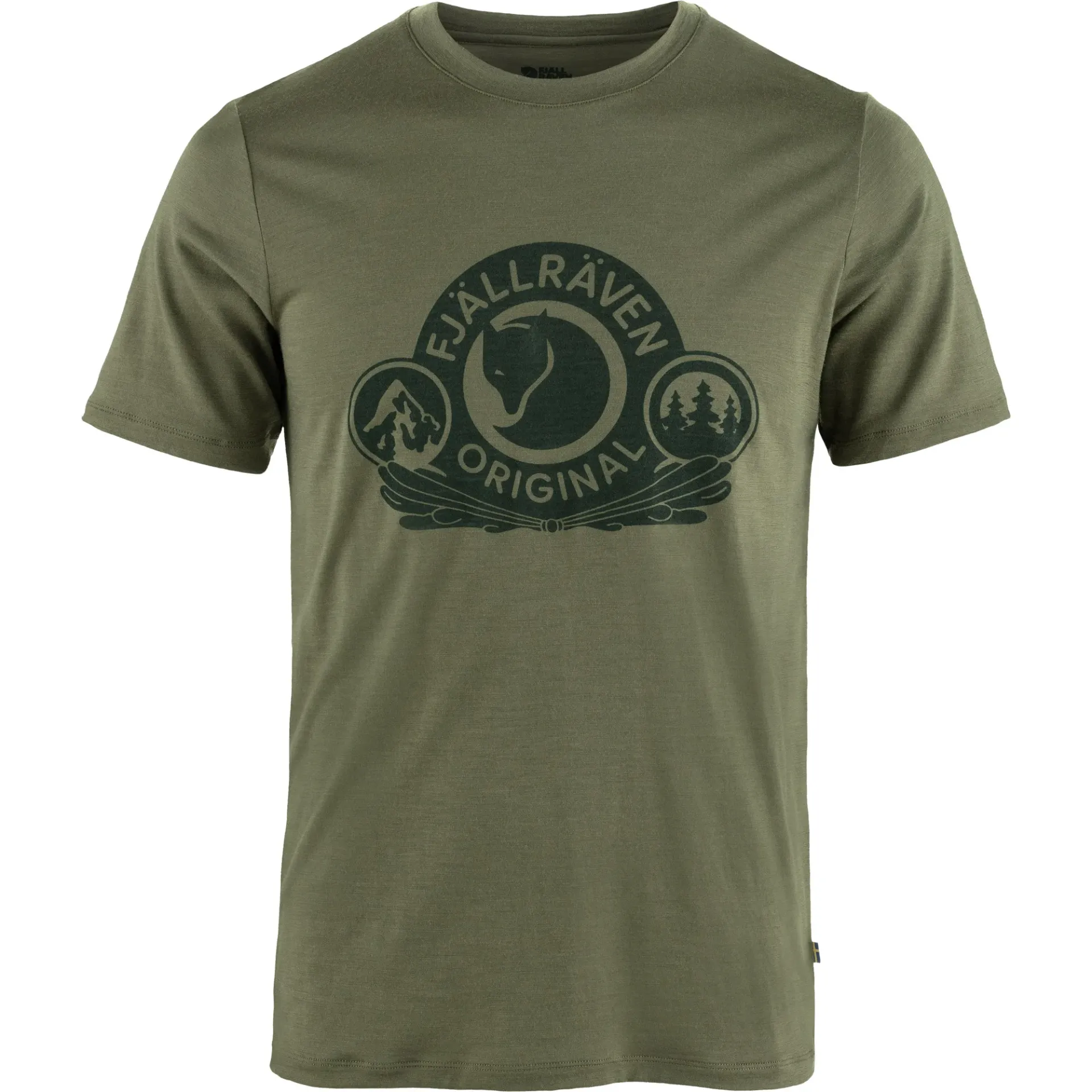 [000449-LAU-M] Fjällräven T-shirt Abisko Wool Classic SS M (M)