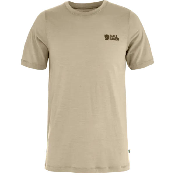 [000457-LIG-S] Fjällräven T-shirt Abisko Wool Logo SS M (S)