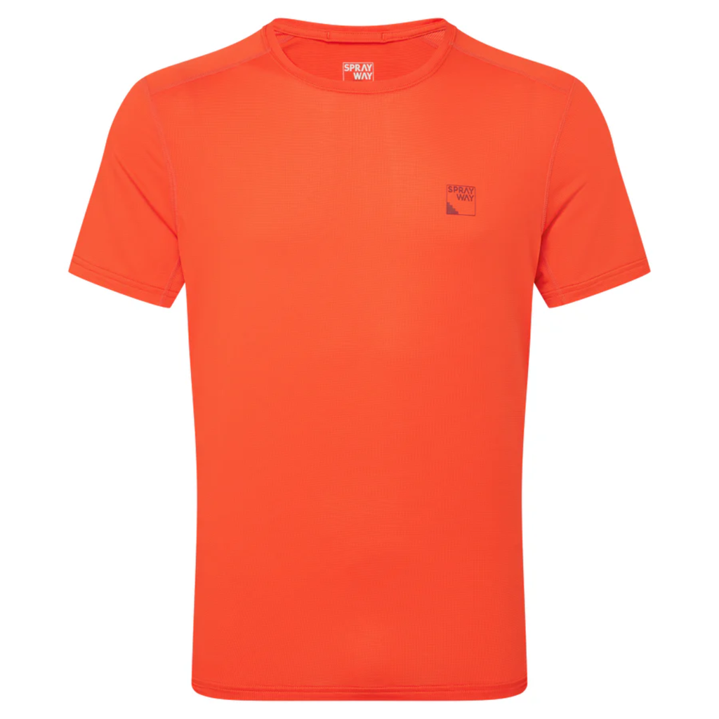 [000470-SPI-S] Sprayway T-Shirt Trail M Tee (Spicy Orange, S)