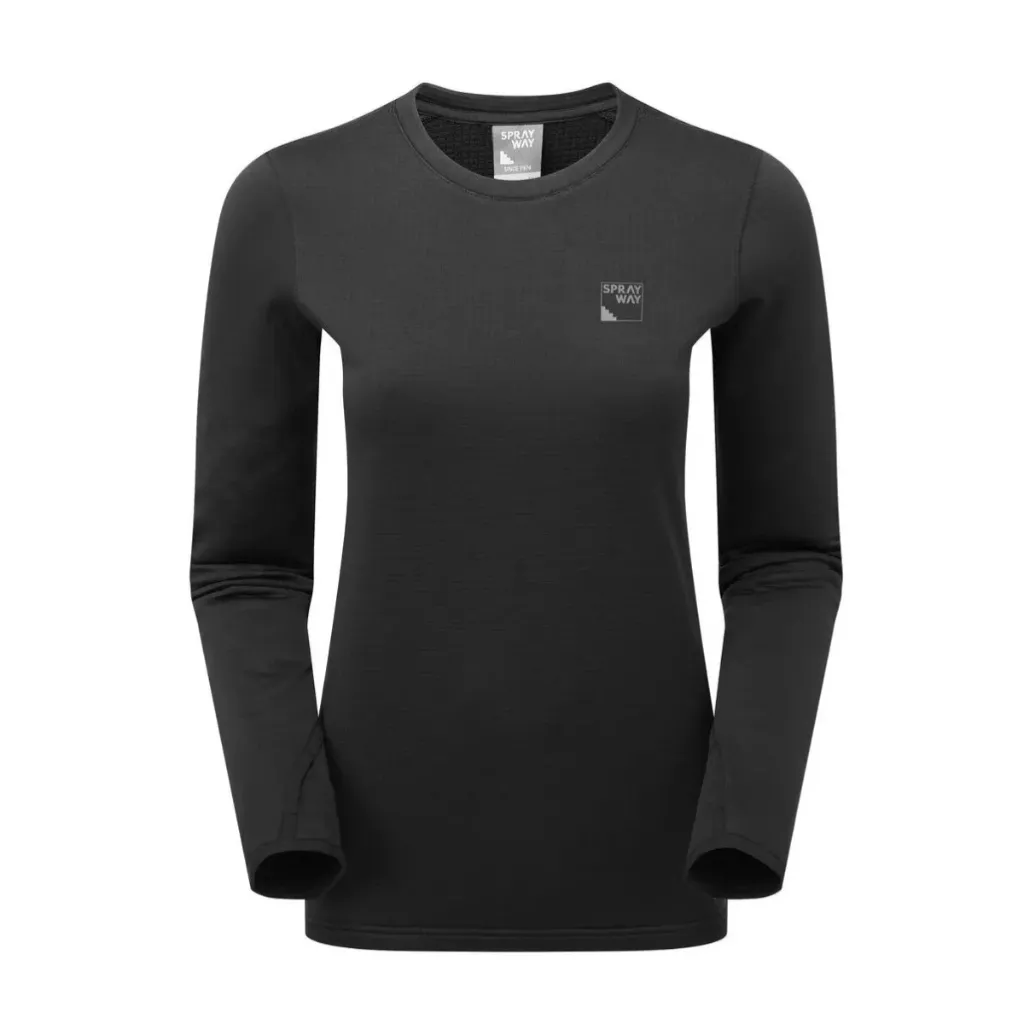 [000488-BLA-10] Sprayway W Ondergoed Effra Crew (10)