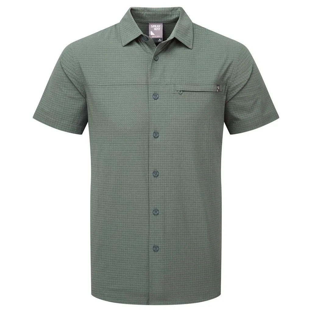 [000490-BAL-S] Sprayway Hemd Tolsta SS Shirt (Balsam Green, S)