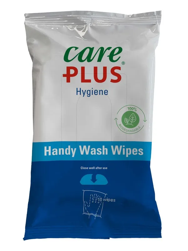 [000529-XXX-NA] Care Plus Hygiene Handy Wash Wipes 10x