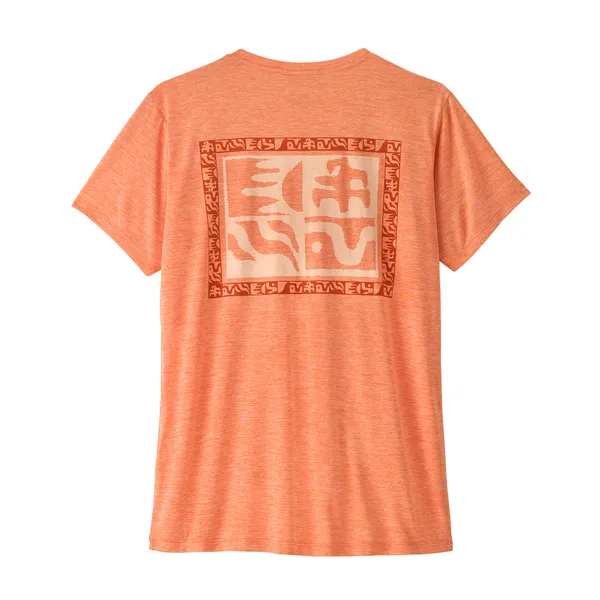 [000565-PCH-S] Patagonia T-Shirt W's Cap Cool Daily Shirt - Mother Rays (PCHS, S)