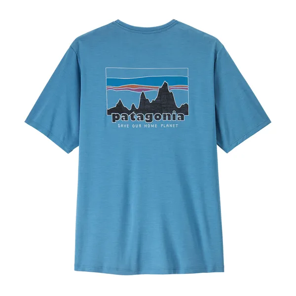 [000586-SHR-S] Patagonia T-Shirt M's Cap Cool Daily Shirt - '73 Skyline (S)