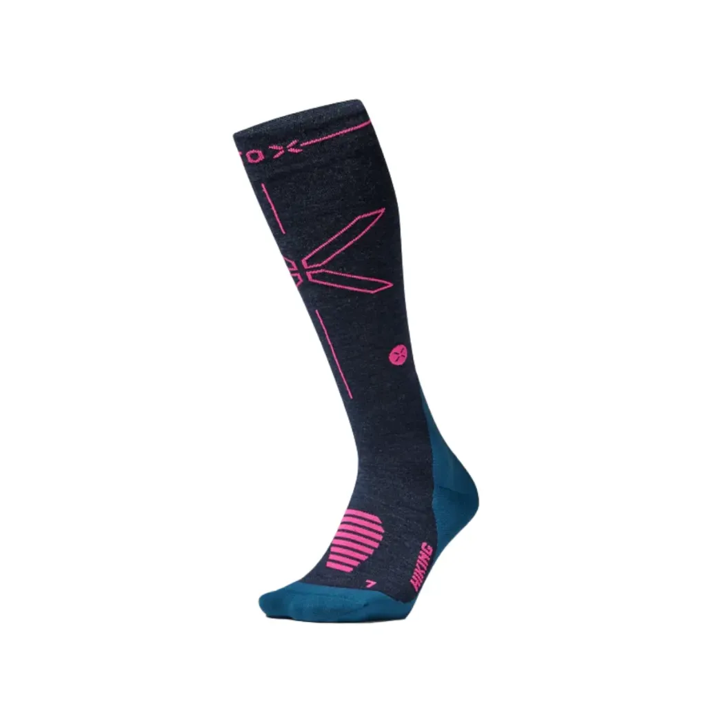 [000601-BLU-W2] Stox Kousen Hiking Merino Socks Women (W2, Blue / Light Grey)