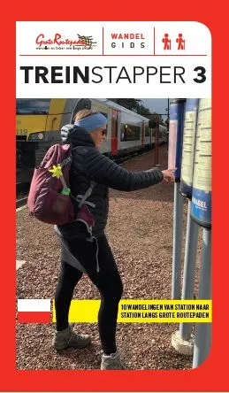 [000615-XXX-NA] Boek Treinstapper 3 10 wandelingen van station nr station langs GR