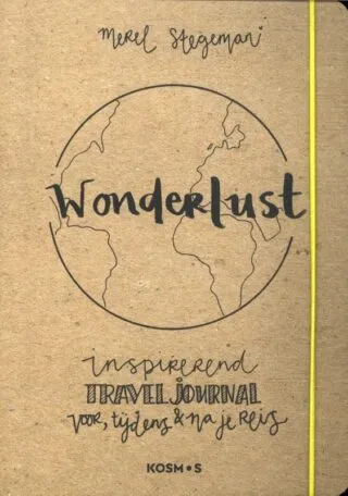 [000638-XXX-NA] Boek Wonderlust Inspirerend travel journal