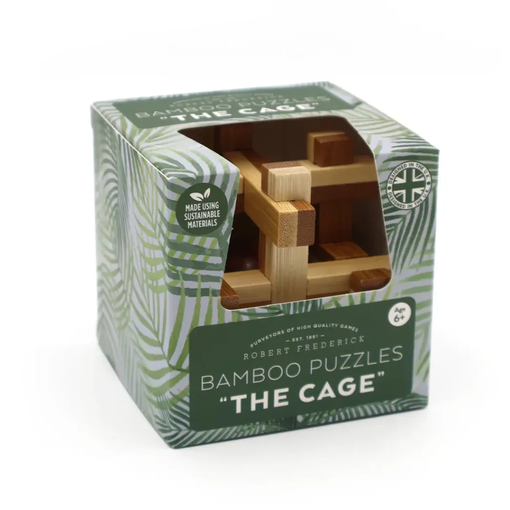 [000653-XXX-NA] The cage Bamboo puzzle