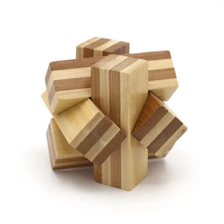 [000654-XXX-NA] Jungle jumble Bamboo puzzle