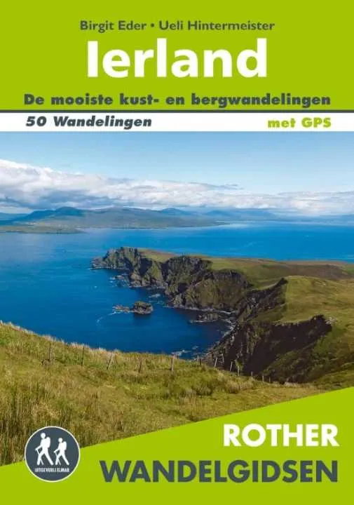 [000661-XXX-NA] Boek Ierland wandelgids 50 wandelingen met GPS