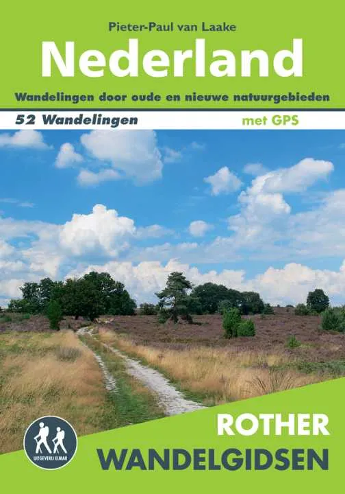 [000666-XXX-NA] Boek Nederland wandelgids 52 wandelingen met GPS