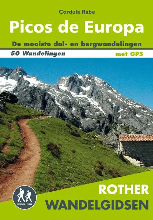 [000668-XXX-NA] Boek Picos de Europa wandelgids 50 wandelingen met GPS