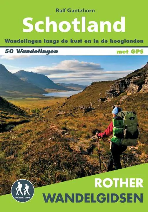 [000671-XXX-NA] Boek Schotland wandelgids 50 wandelingen met GPS