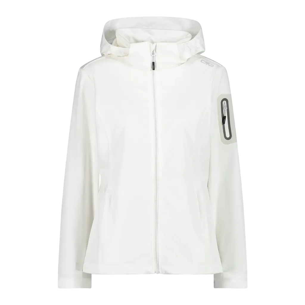 [000710-BIA-40] CMP W Softshell  WOMAN JACKET ZIP HOOD (40)