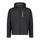 CMP Softshell MAN JACKET ZIP HOOD All weather
