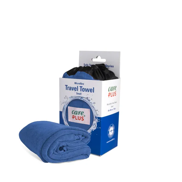 [000714-DOL-40] Care Plus Travel Towel - Microfibre S (dolomite blue)