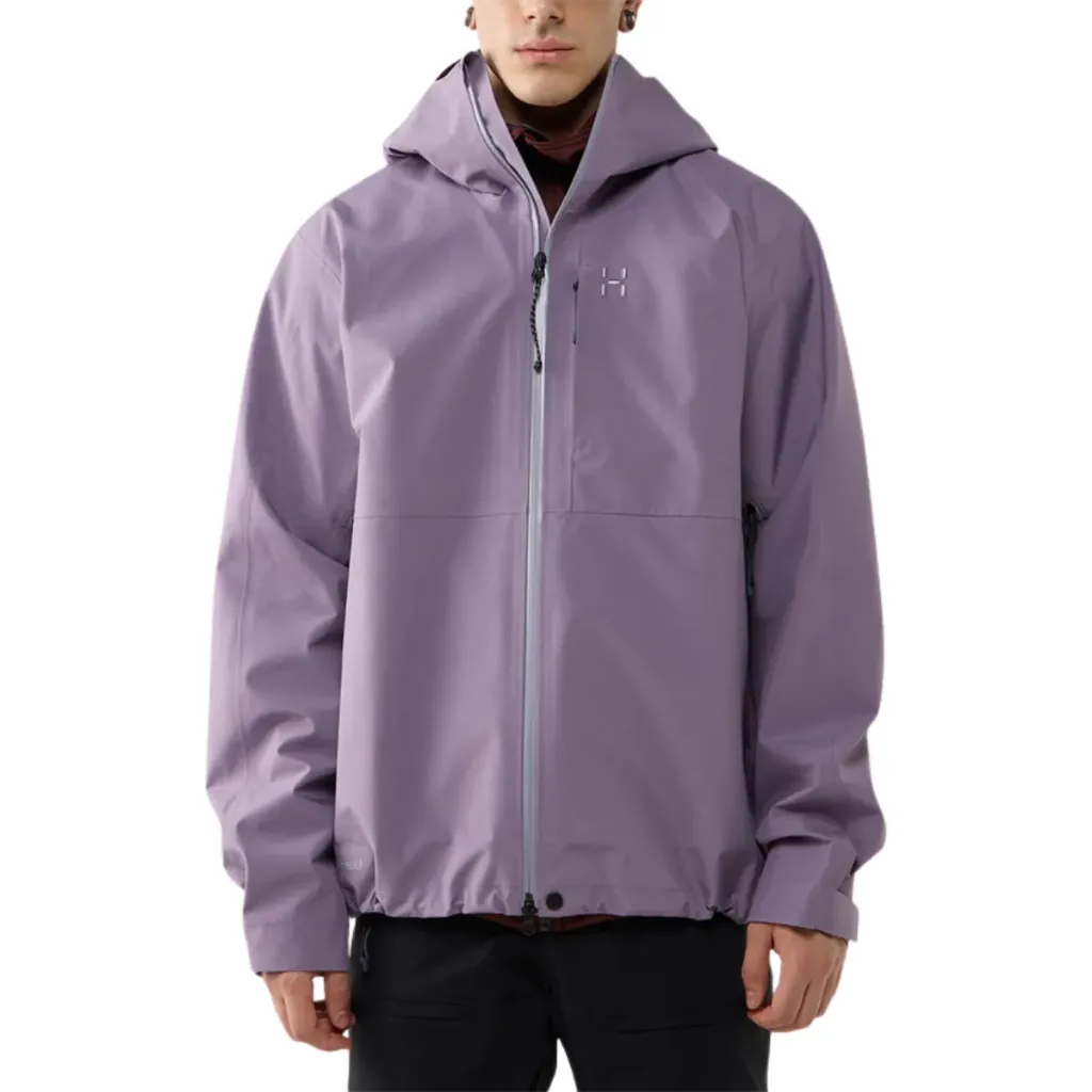 [000017-PUR-S] Haglöfs M Jas Front Proof II Jacket Men (S, Purple Fog)
