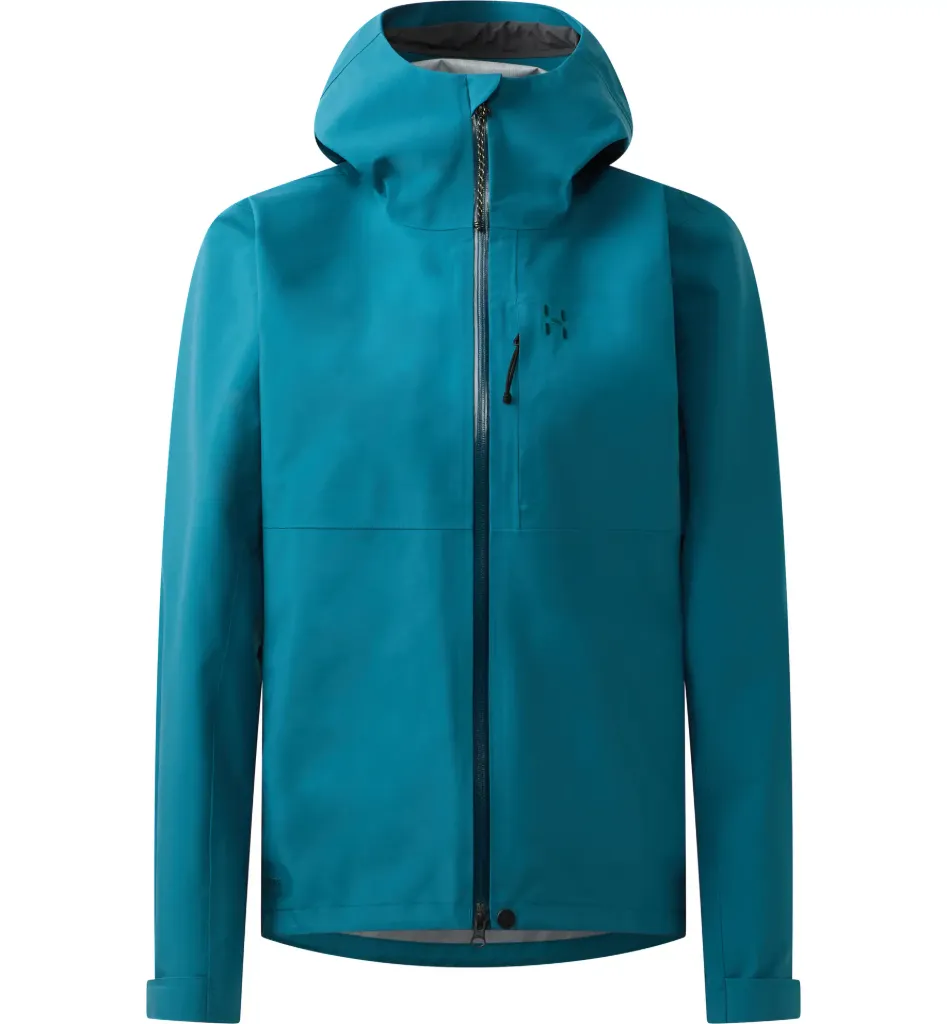 [000018-DEE-S] Haglöfs W Jas Front Proof II Jacket Women (S, Deep Teal)