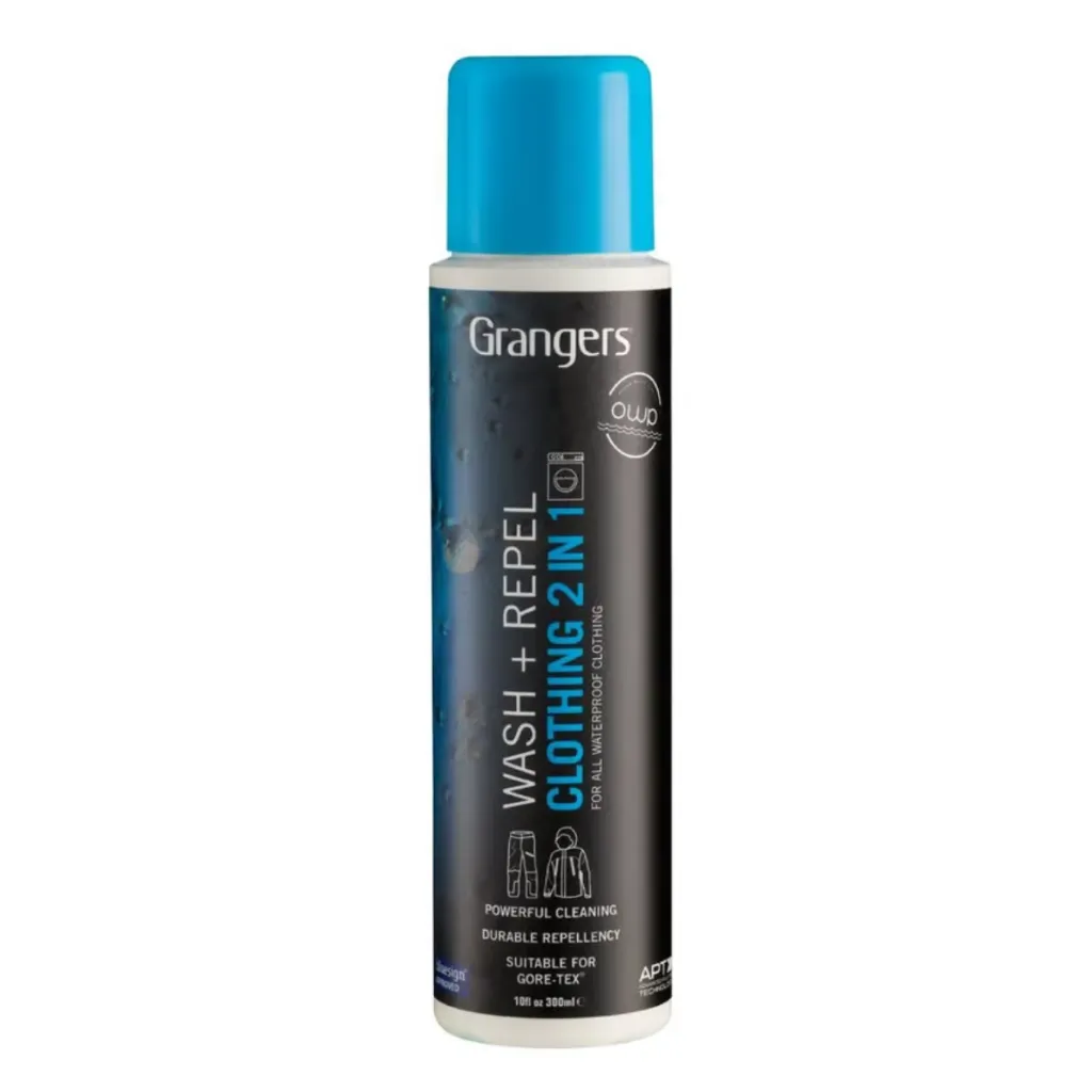 [000789-XXX-NA] Grangers Onderhoudsproduct Wash + Repel Clothing 2 in 1 - 300ml