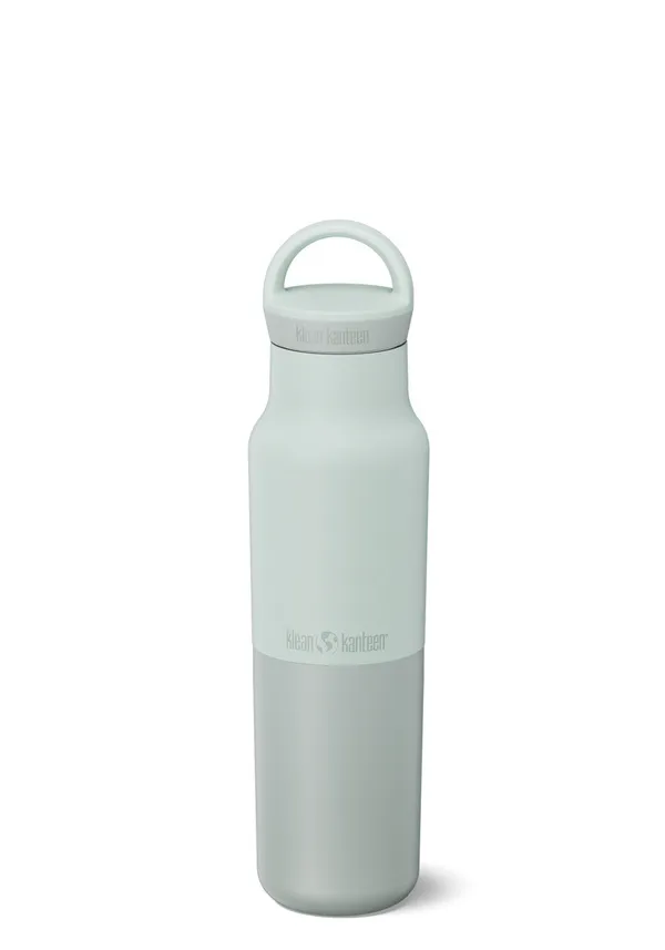 [001055-BAR-NA] Klean Kanteen Isolatiefles Rise Vac Classic 355ml/12oz met Arch Loopcap) (barely blue)