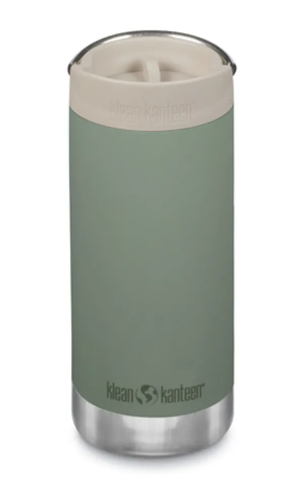 [001060-SEA-NA] Klean Kanteen Isolatiefles TKWide 355ml/12oz met koffiedop (sea spray)