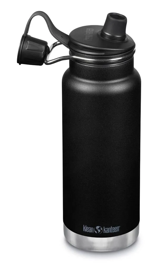 [001062-BLA-NA] Klean Kanteen Isolatiefles TKWide 946ml/32oz met 'chugcap'