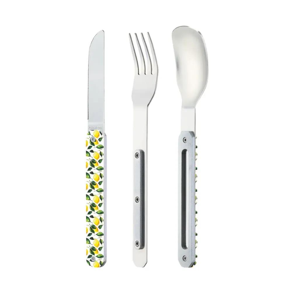 [001372-XXX-NA] Akinod Bestek Couverts Droits 12h34 Citrons