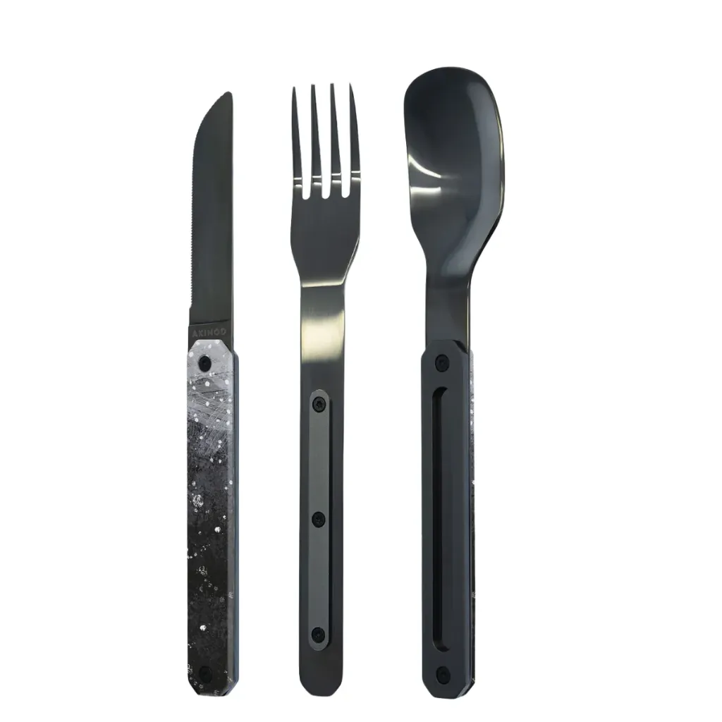 [001390-XXX-NA] Akinod Bestek Couverts Droits 12h34 Cosmos