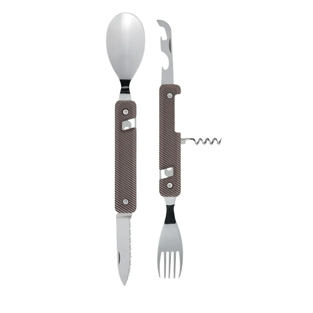 Akinod Bestek Couverts Multifonctions 13h25 Aluminium gris foncé