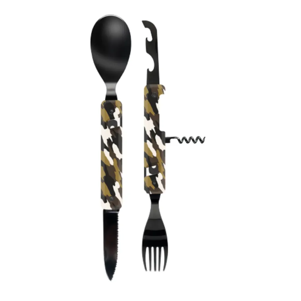 [001416-XXX-NA] Akinod Bestek Couverts Multifonctions 13h25 Camo vert