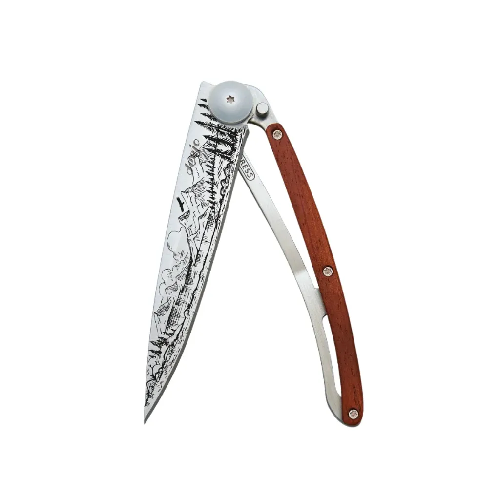 [001436-XXX-NA] Deejo Zakmes 37g, Bois corail / Montagne