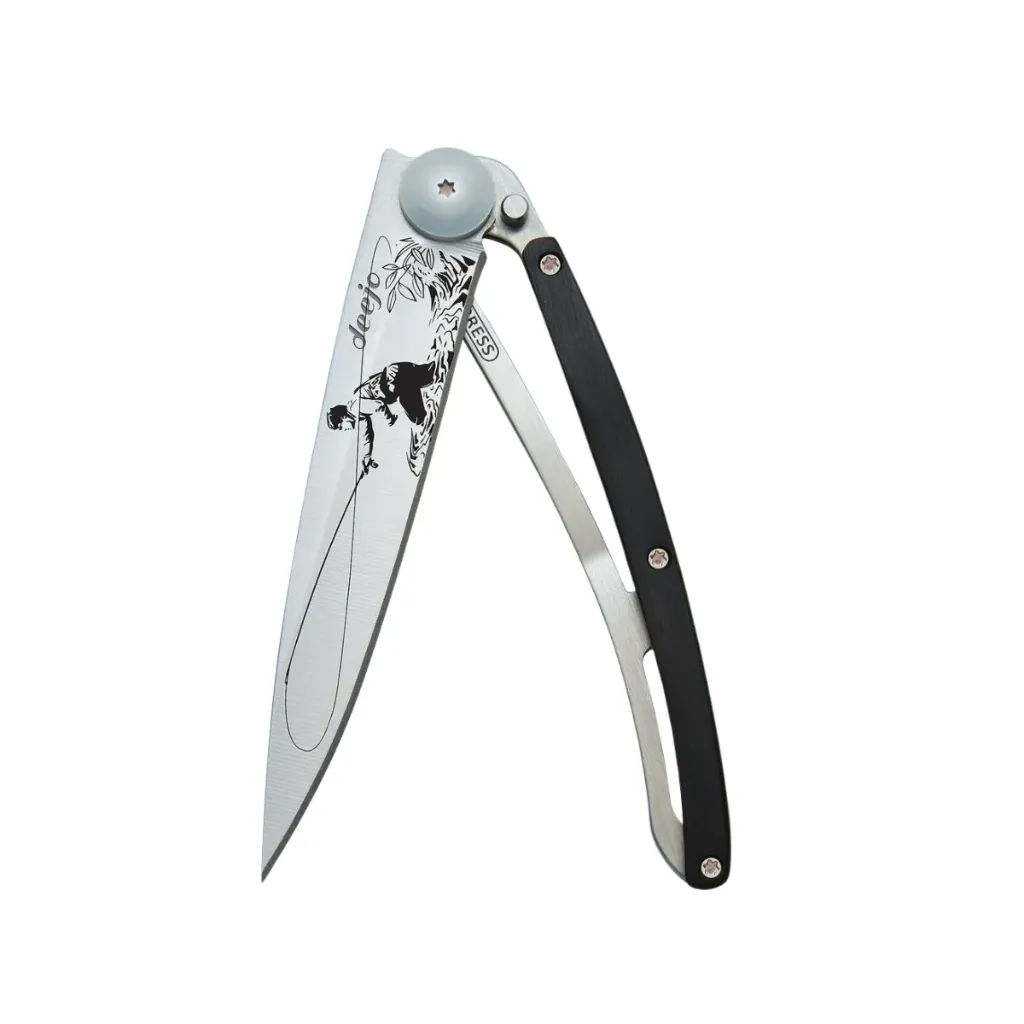 [001438-XXX-NA] Deejo Zakmes 37g, Ebène / Pêche à la mouche